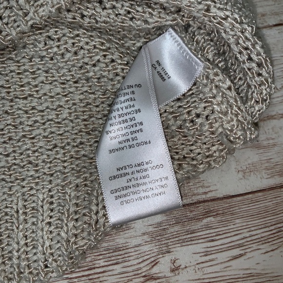 Michael Kors Taupe Knit Sweater Size Small - Picture 8 of 9